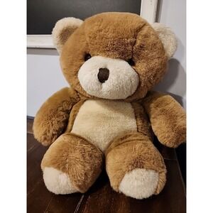 1982 AMC Best Friends Teddy Bear Plush Stuffed Animal Tan White 16" Yang jee